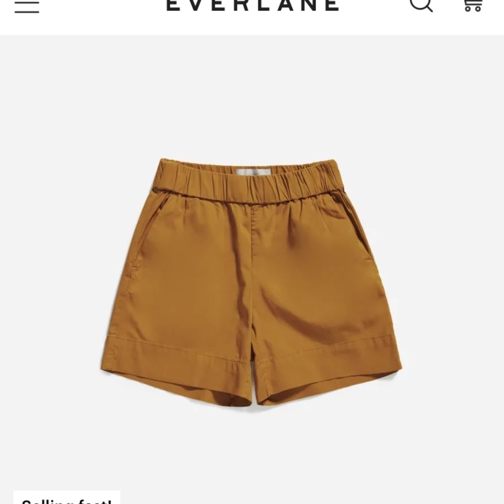 Everlane Easy Shorts LIKE NEW. Worn once.